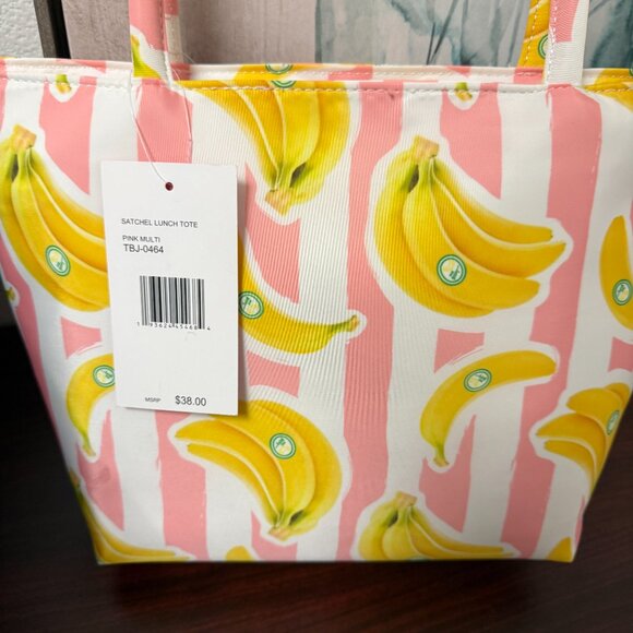 Betsey Johnson Banana Lunch Tote/Bag NWT - Picture 4 of 7